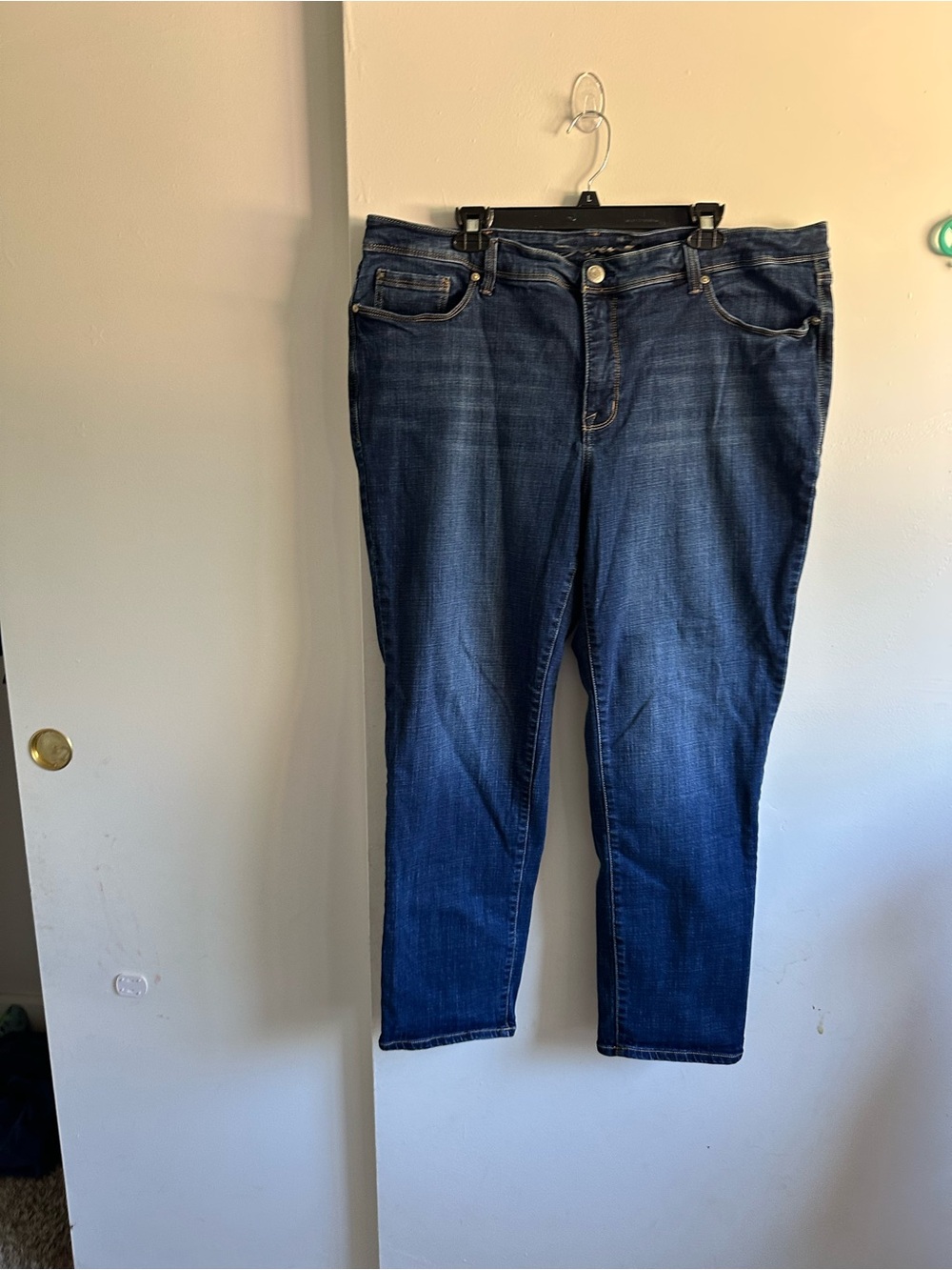 Seven7 Women's Dark Blue Slim Skinny Jeans - Picture 2 of 14